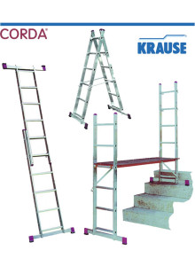 Комбинирана стълба-скеле KRAUSE Corda(0,50x1,47m),  2x6